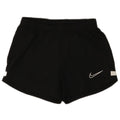 Pantaloncini sportivi da donna Nike UK 8 Small Nero Poliestere color block