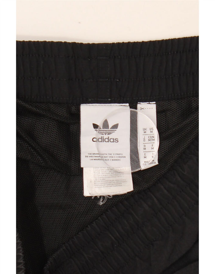 Pantaloncini sportivi da uomo ADIDAS medio nylon nero
