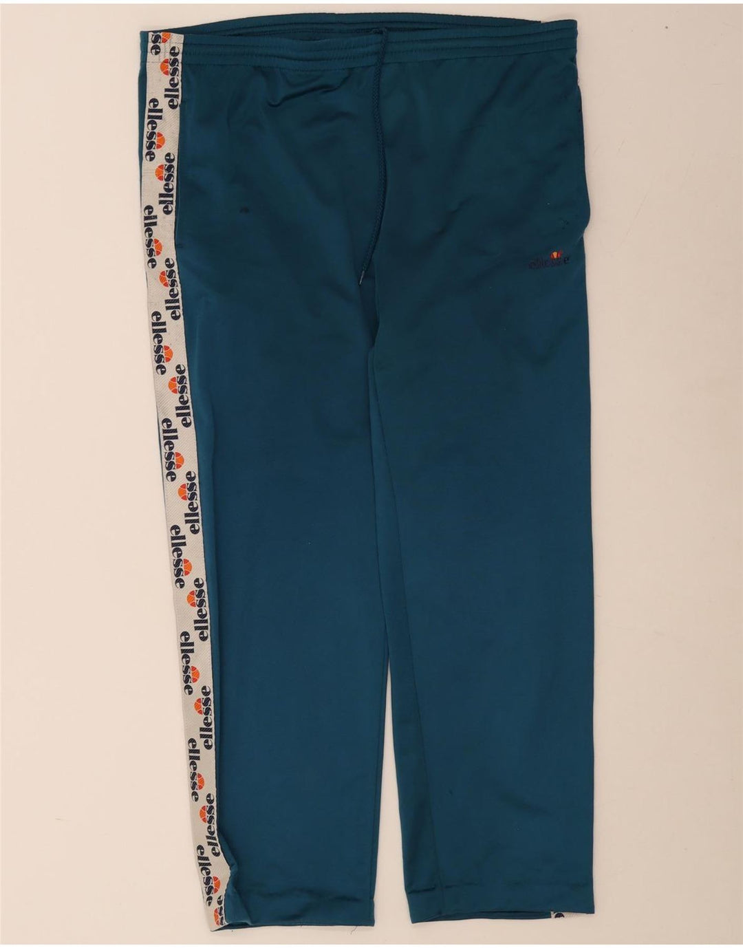 Pantaloni da tuta con grafica Ellesse da uomo XL Poliestere color block blu
