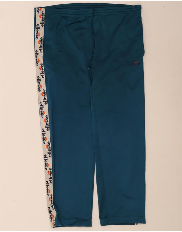 Pantaloni da tuta con grafica Ellesse da uomo XL Poliestere color block blu