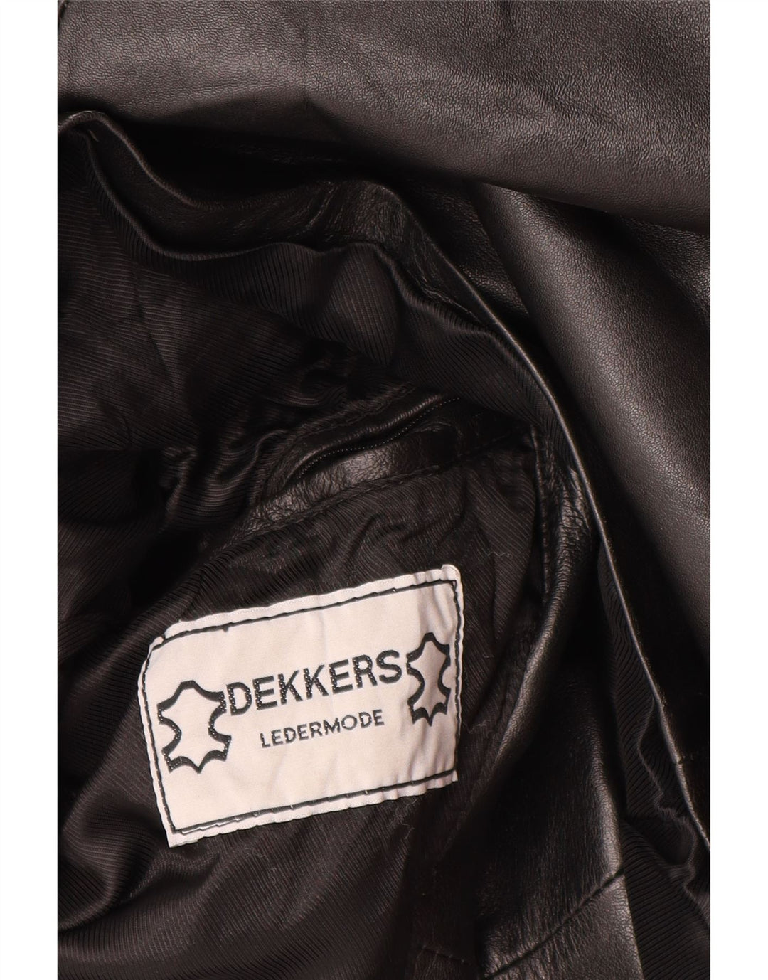 Giacca in pelle vintage da uomo UK 42 XL in pelle nera