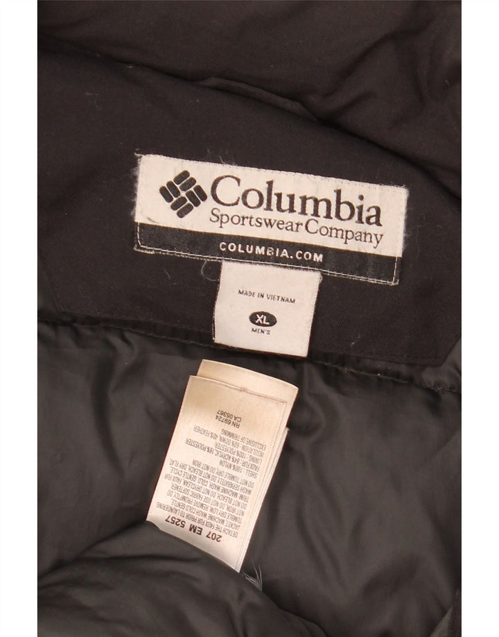 Giacca imbottita da uomo Columbia UK 42 XL nylon nero