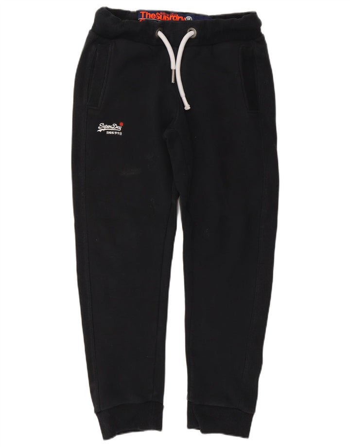 Pantaloni da tuta da donna Superdry Joggers UK 14 Medium Black Cotton