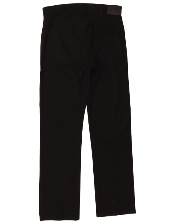 Pantaloni casual slim da donna Armani W30 L30 poliestere nero