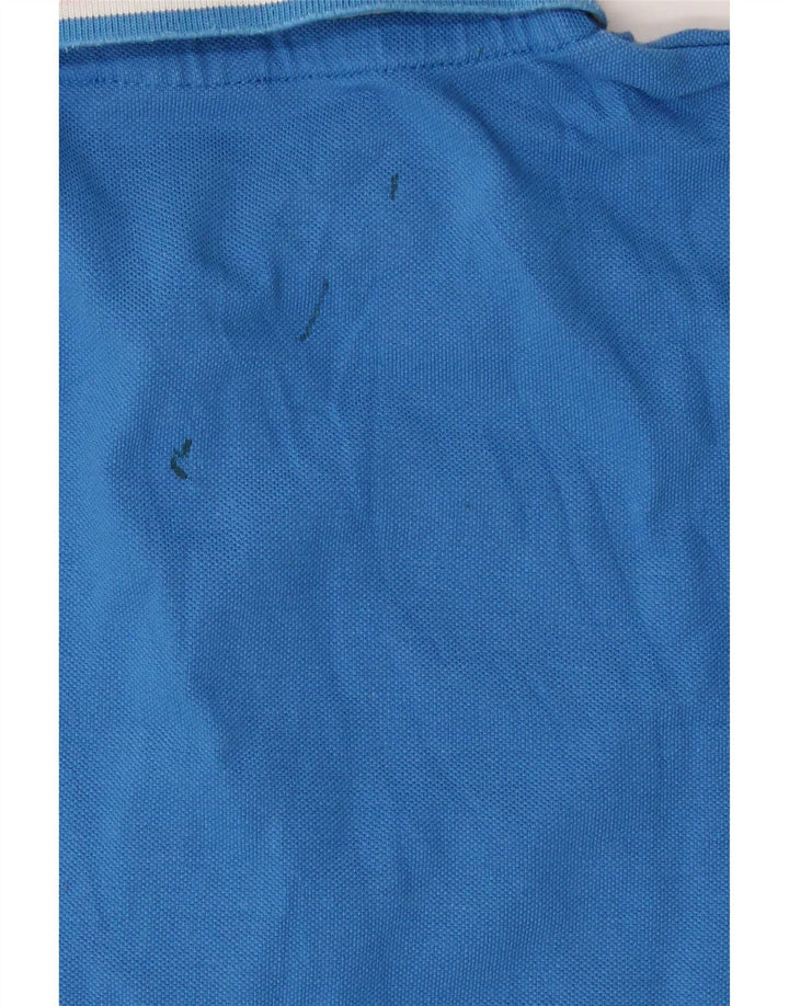 Polo da uomo Fila piccola a righe blu