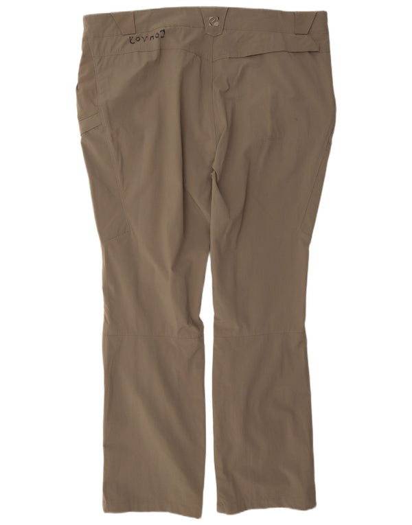 Pantaloni cargo da escursionismo da uomo Rohan W42 L31 Marrone Poliammide