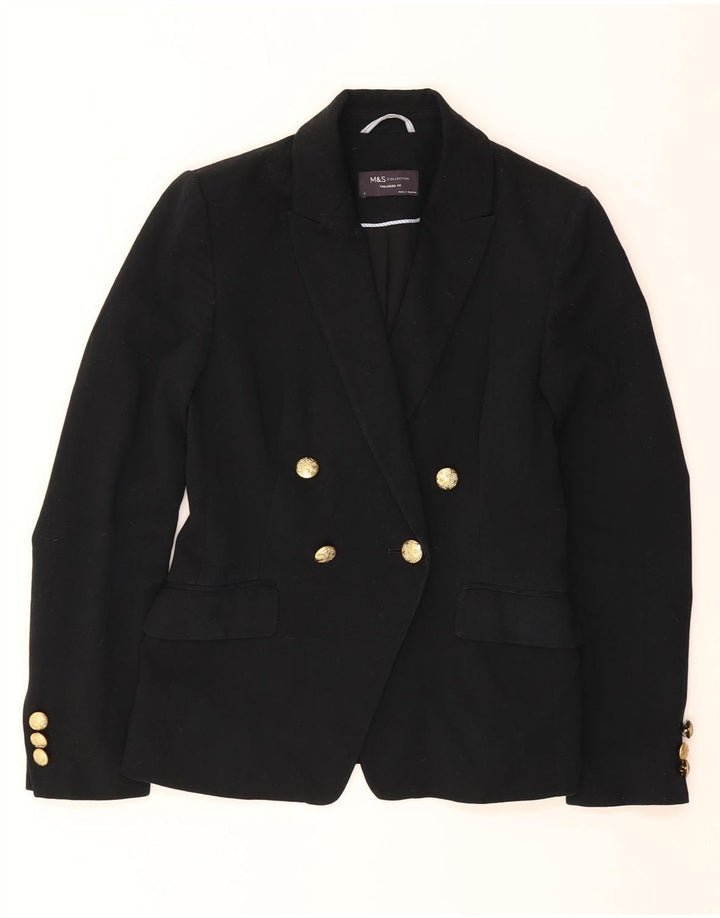 Giacca blazer da donna su misura Marks & Spencer UK 6 XS nera