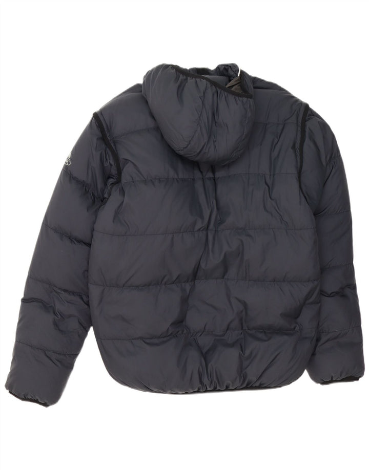 Giacca imbottita con cappuccio da uomo Vaude UK 40 grande nera