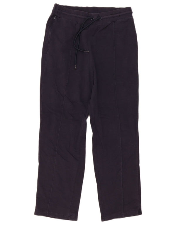 Pantaloni da tuta da donna Marks & Spencer UK 12 cotone blu navy medio
