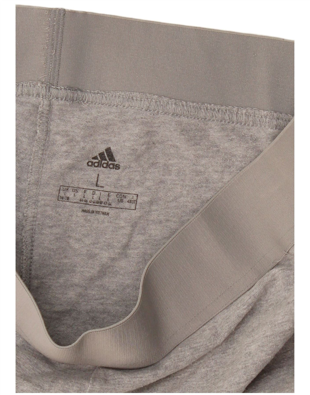 Leggings Adidas Donna UK 16/18 Grande Grigio