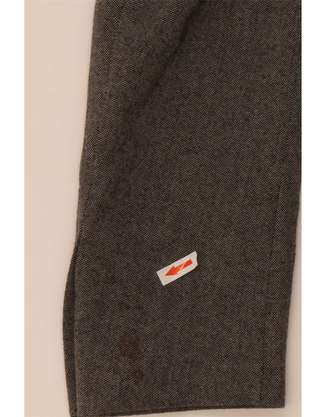 Giacca blazer slim fit da uomo Marks & Spencer a 2 bottoni UK 42 grande lana grigia