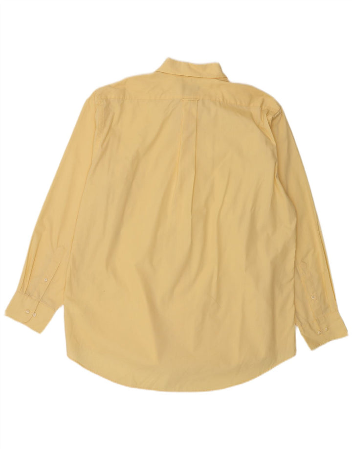 Camicia da uomo IZOD taglia 17 XL in cotone giallo