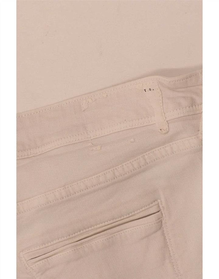 Pantaloncini chino da uomo Guess W30 cotone bianco medio