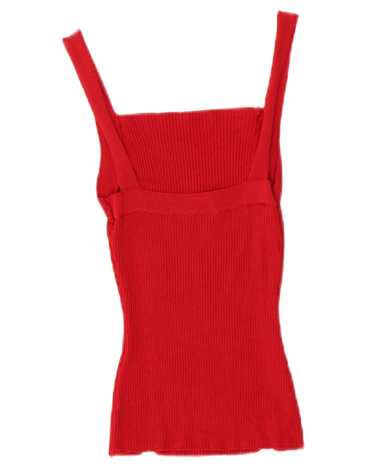 Canottiera Zara da donna UK 8 piccola rossa