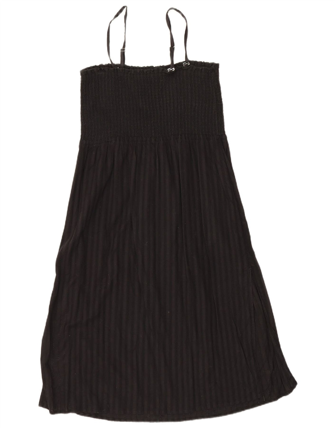 Vestito estivo da donna Marks & Spencer UK 16 grande cotone a righe nere