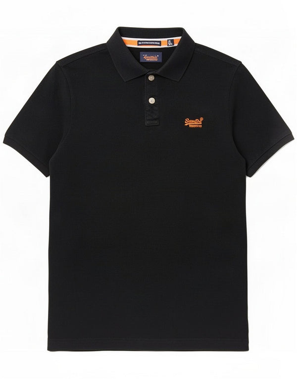 Polo da uomo Superdry 2XL cotone nero