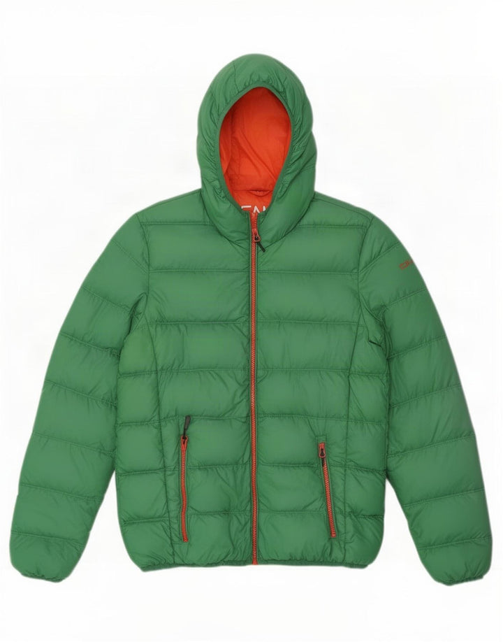 Giacca imbottita con cappuccio da donna CMP IT 46 Large Verde Nylon