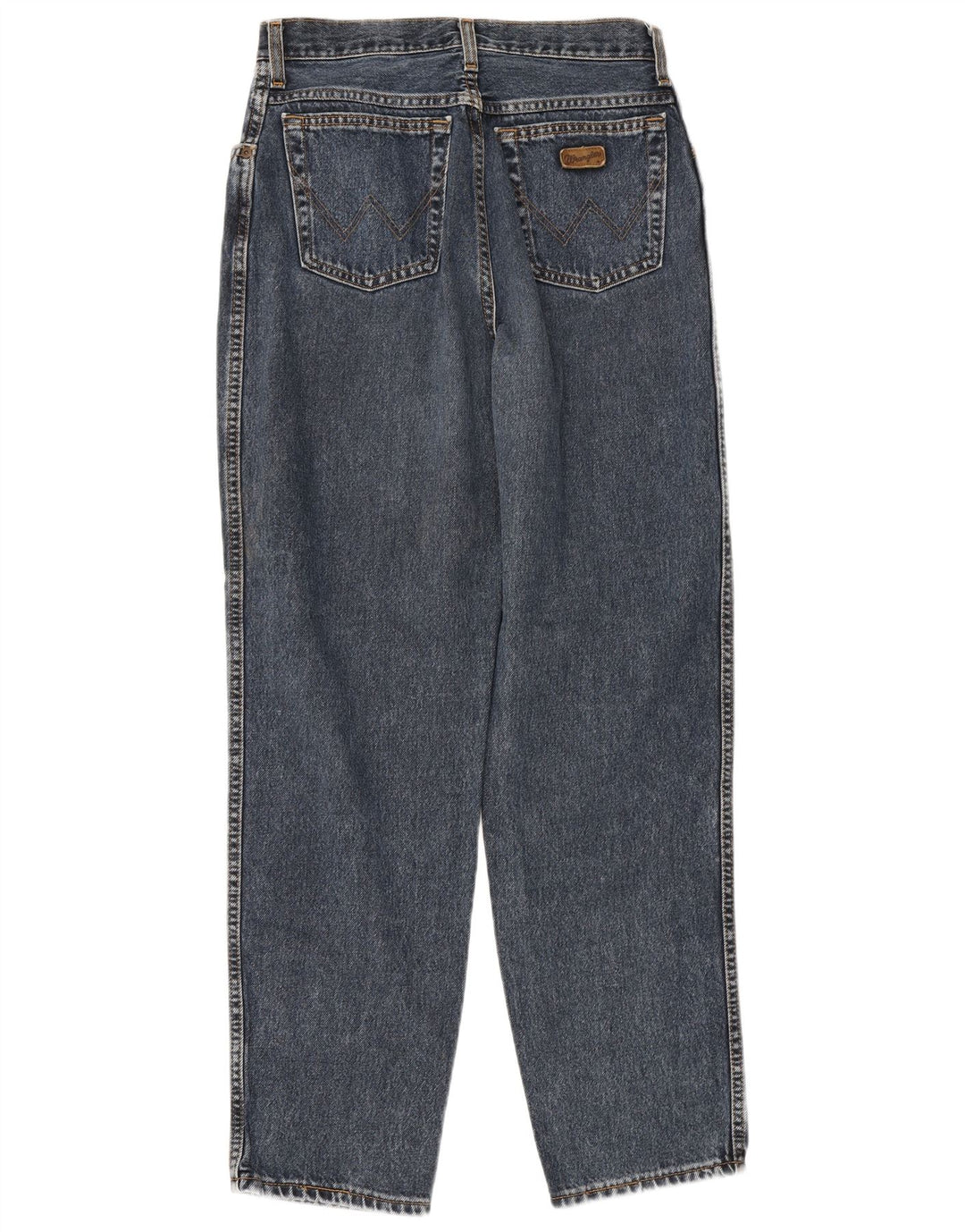 Jeans affusolati a vita alta da donna WRANGLER W31 L30 cotone blu