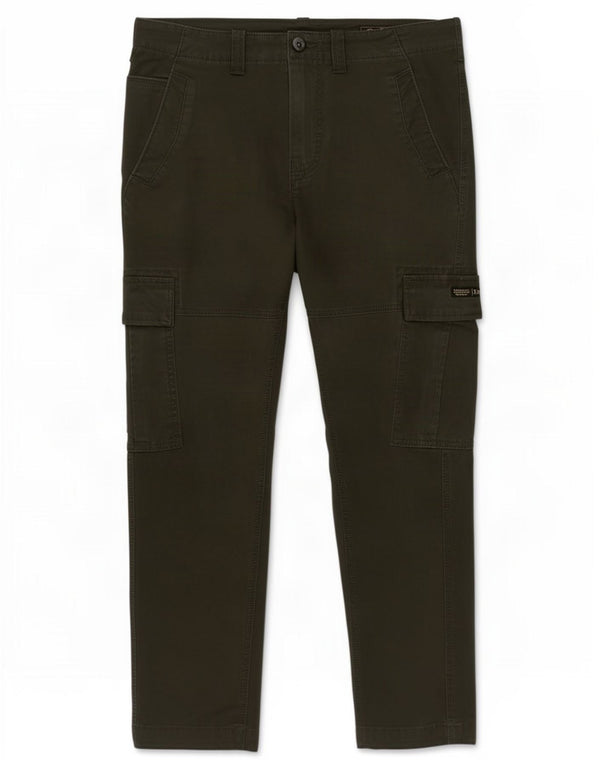 Pantaloni cargo slim da uomo Superdry W32 L30 cotone verde