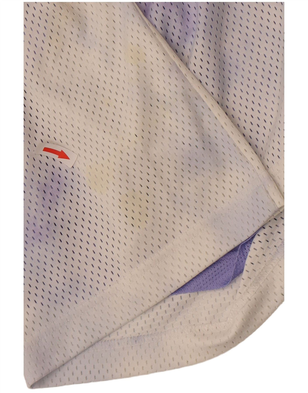 Pantaloncini sportivi Nike da donna UK 20 2XL poliestere bianco tie-dye