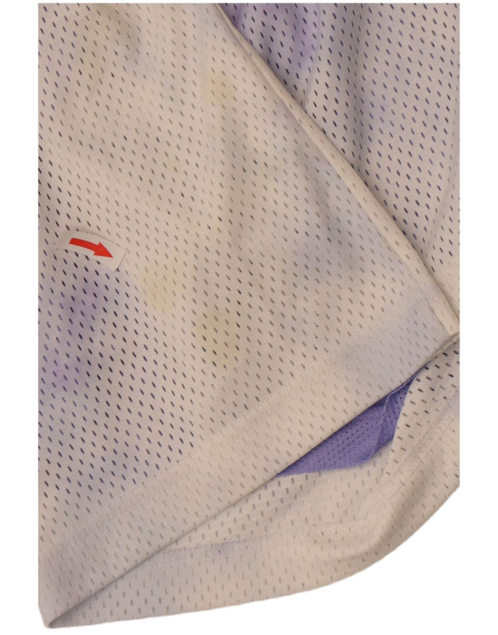 Pantaloncini sportivi Nike da donna UK 20 2XL poliestere bianco tie-dye