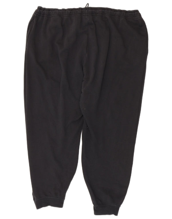 Pantaloni da tuta corti da donna Nike Joggers UK 22 3XL cotone nero