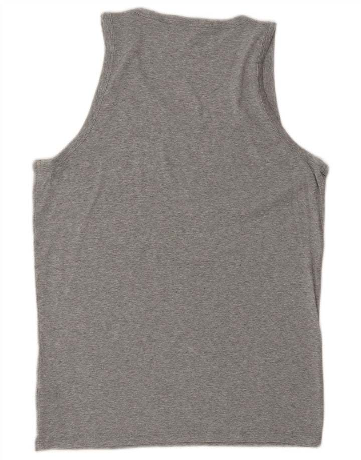 Canotta da uomo G-STAR grande in cotone grigio