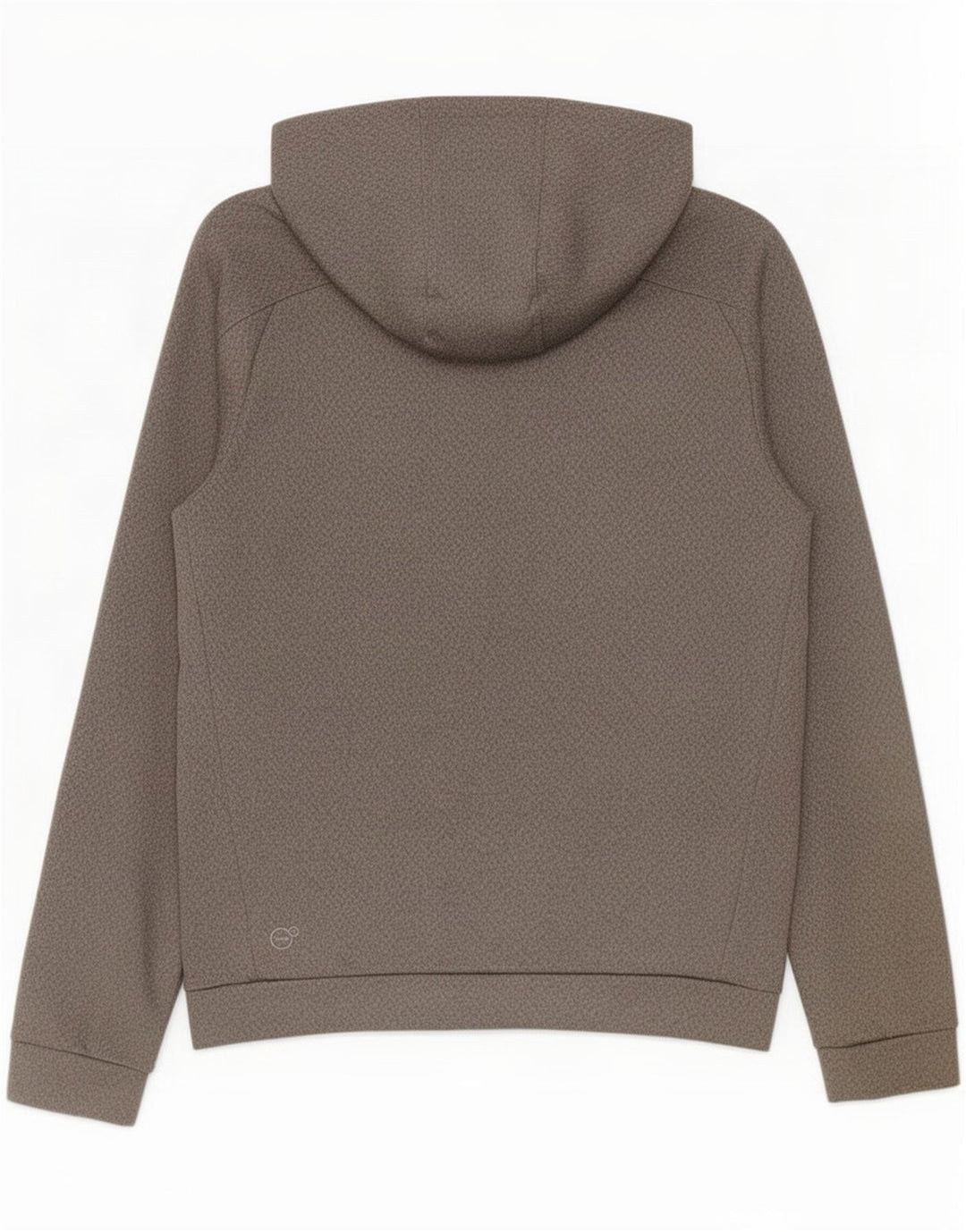 Felpa con cappuccio e zip Puma da uomo, grande, in poliestere chiazzato grigio