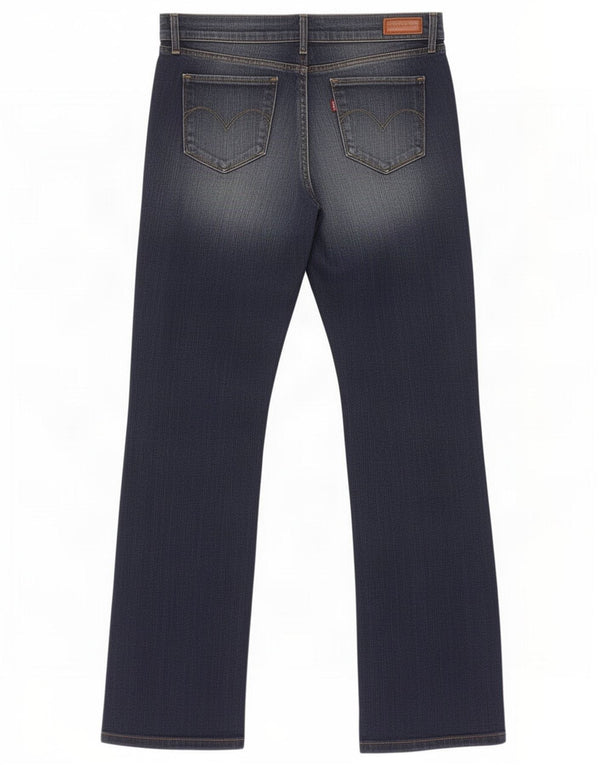 Jeans dritti Bold Curve da donna Levi's W31 L32 cotone blu navy