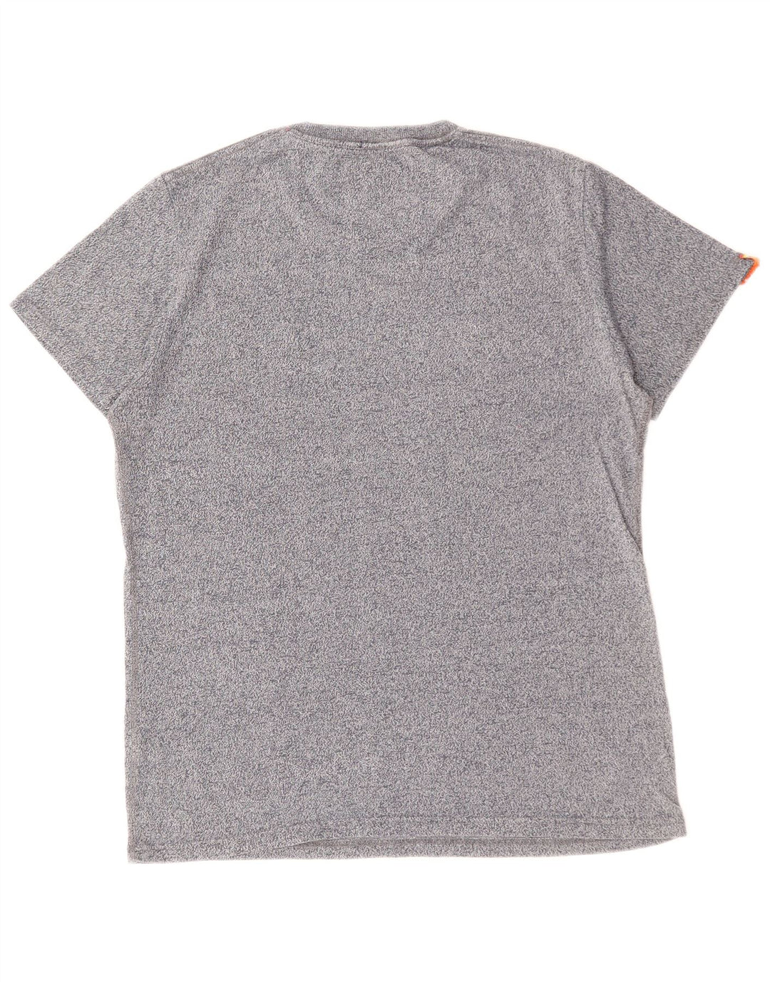 T-shirt da uomo SUPERDRY Top 2XL cotone chiazzato grigio