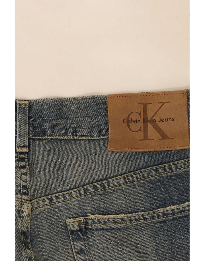 Jeans dritti da uomo Calvin Klein W32 L33 Blu