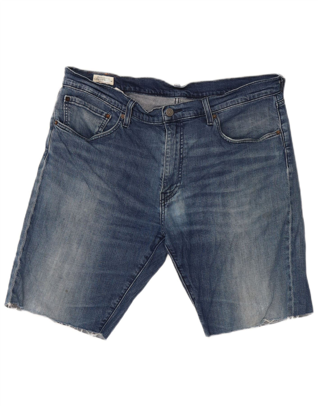 Pantaloncini di jeans Levi's 527 da uomo W36 grandi blu