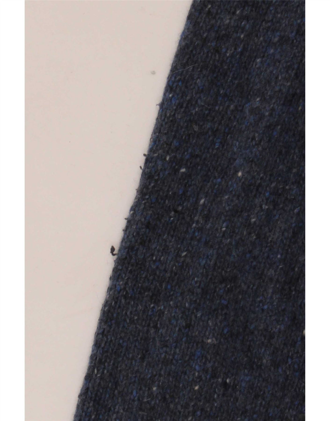 Maglione da uomo con collo abbottonato di White Stuff, grande blu navy screziato
