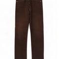Jeans dritti da uomo Gas W30 L32 in cotone marrone