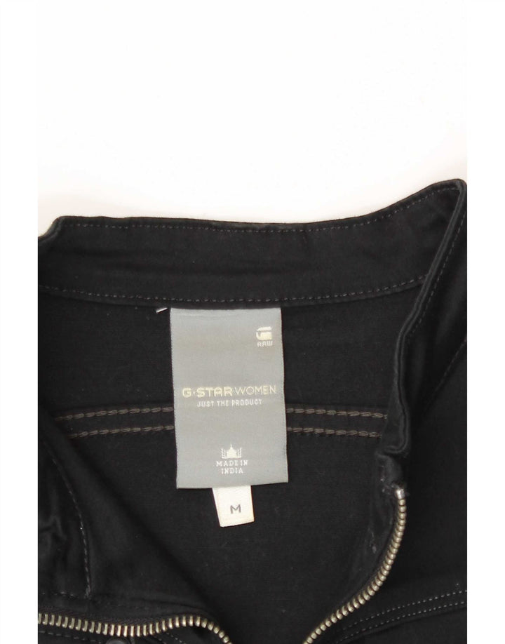 Abito basic a maniche lunghe da donna G-Star UK 12 Cotone nero medio