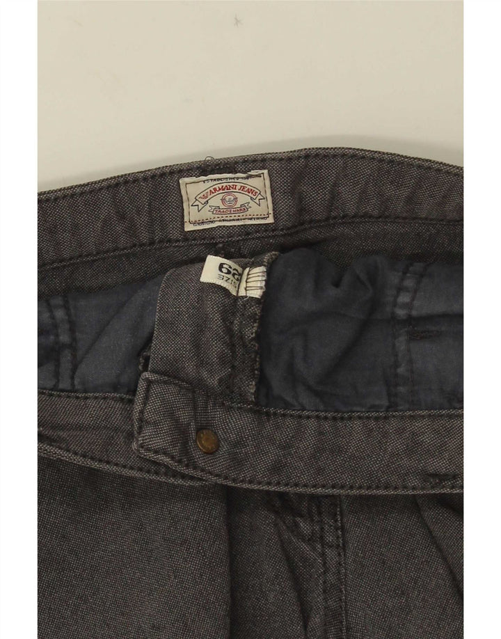 Jeans dritti da donna Armani W29 L28 Grigi