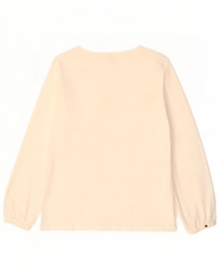 Camicetta da donna Fat Face UK 12 Cotone bianco medio
