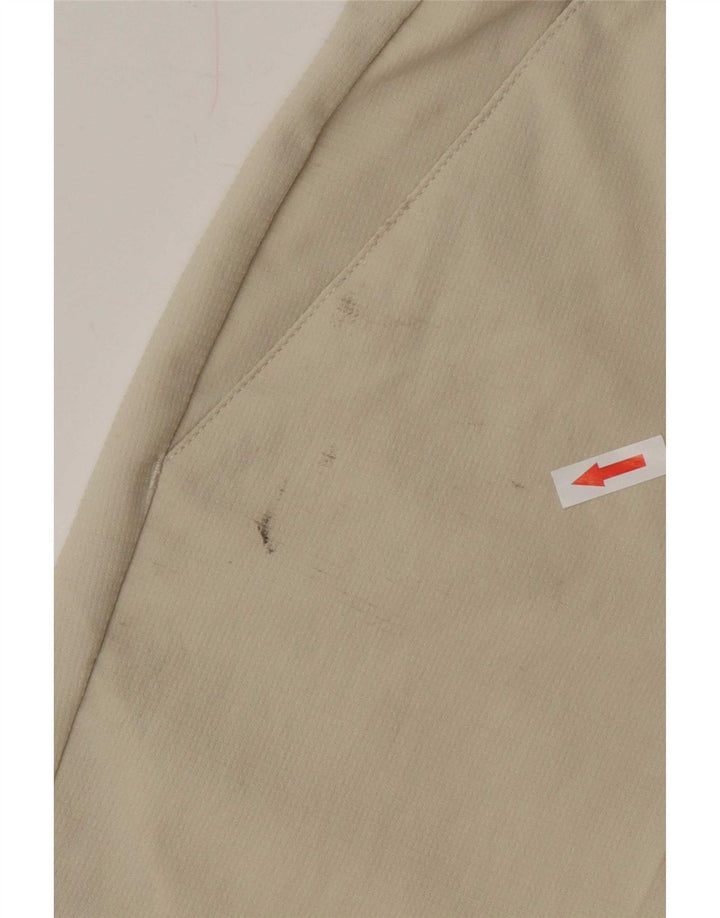 Pantaloni chino dritti Adidas Climacool da uomo W36 L32 poliestere beige
