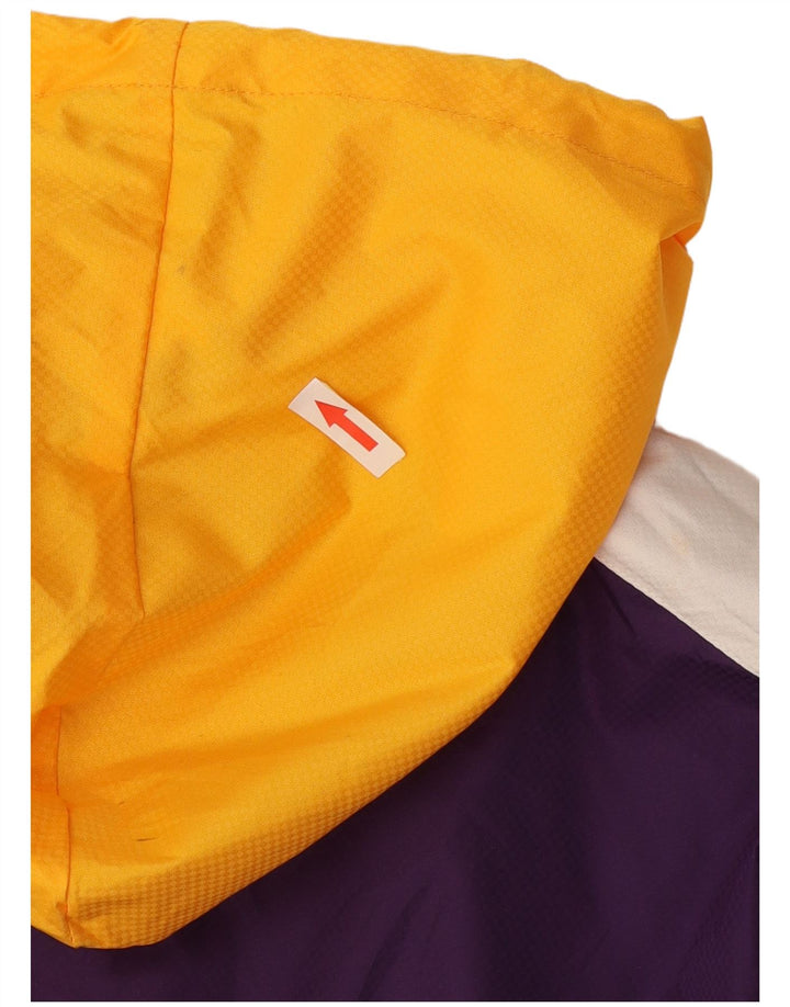 Giacca antipioggia grafica da uomo Mitchell & Ness UK 40 Large Purple Colourblock