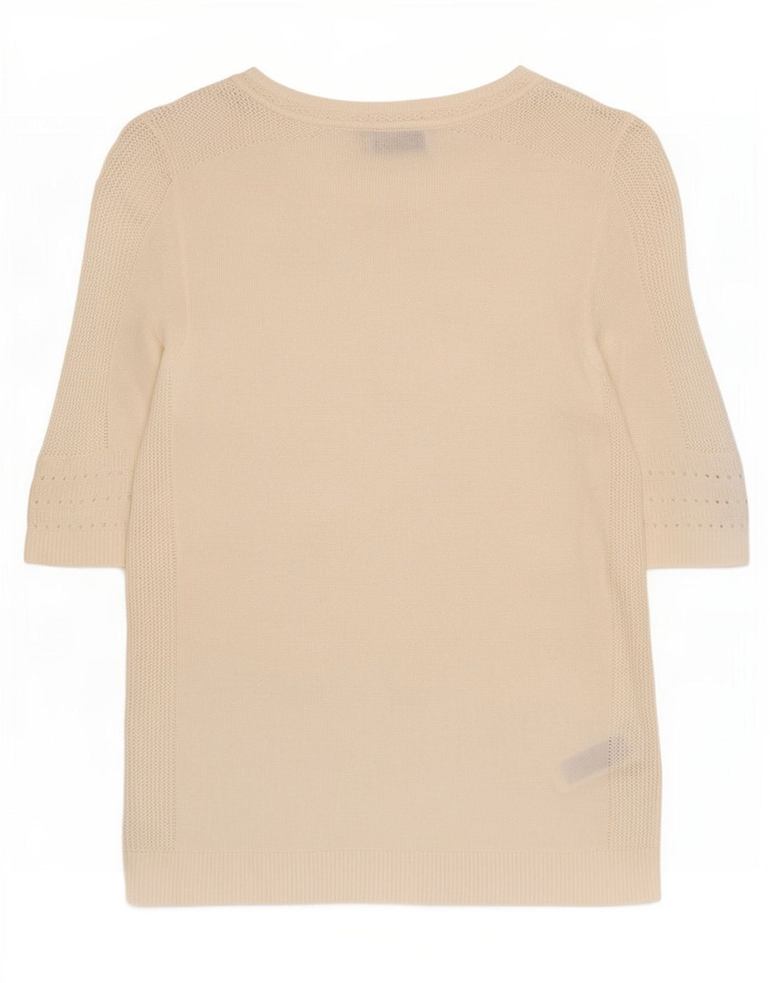 Maglione maglione con scollo a barca da donna Marks & Spencer UK 8 piccolo bianco sporco