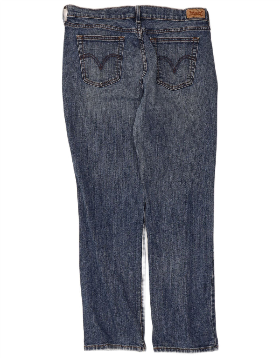 Levi's Uomo 505 Jeans dritti US 12 Large W32 L29 Cotone blu