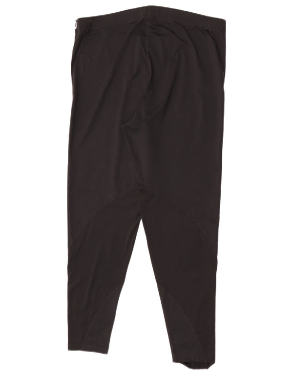 Leggings grafici Nike Dri Fit da donna UK 20 2XL neri
