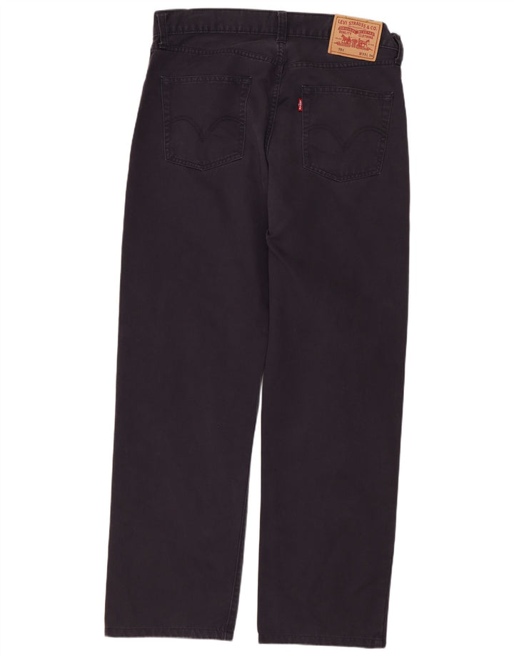 Levi's Uomo 751 Jeans dritti W33 L29 Cotone blu navy