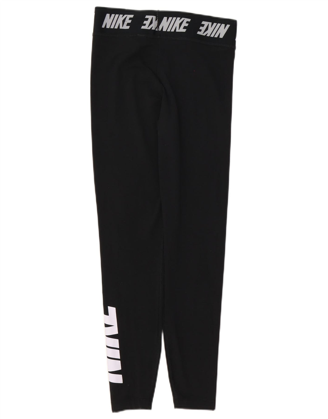 Leggings grafici da donna Nike UK 8 piccoli in cotone nero