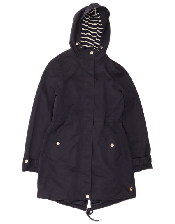 Impermeabile con cappuccio da donna Joules UK 8 Small Poliestere blu navy