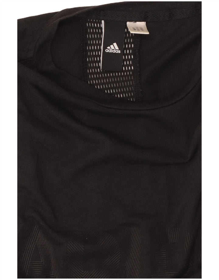 Canotta grafica da donna ADIDAS UK 8 piccola nera