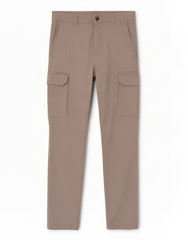 Pantaloni cargo slim da uomo Zara EU 38 Small W29 L28 Cotone grigio