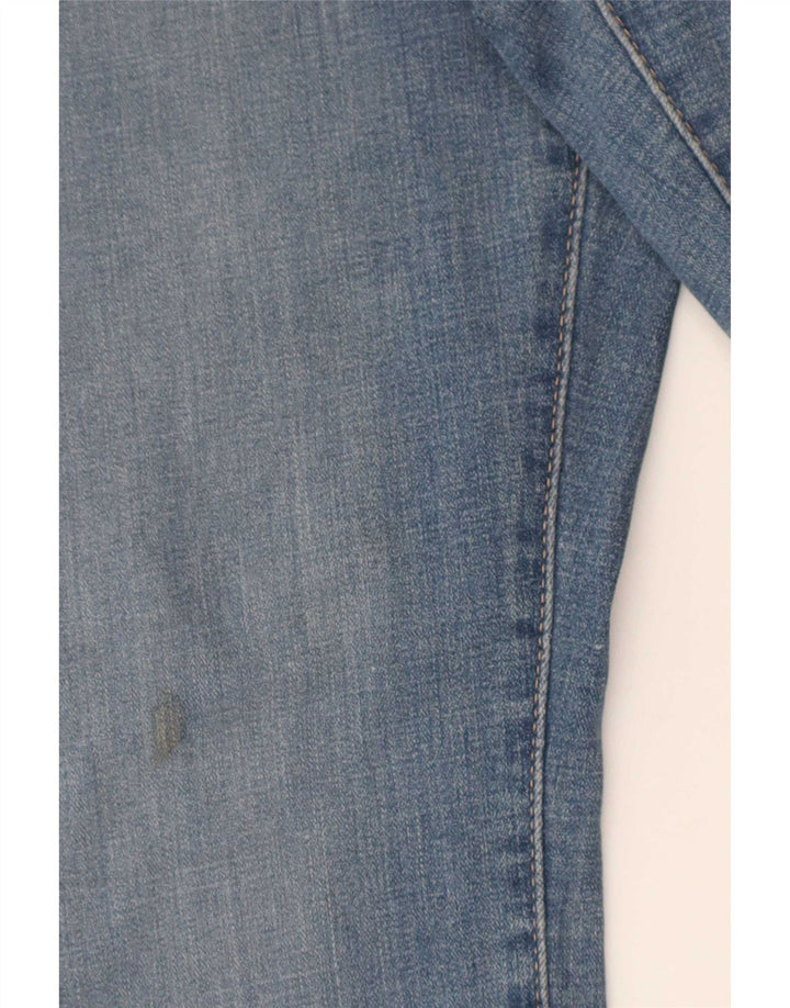 Jeans dritti a vita alta Levi's 724 da donna W32 L32 cotone blu