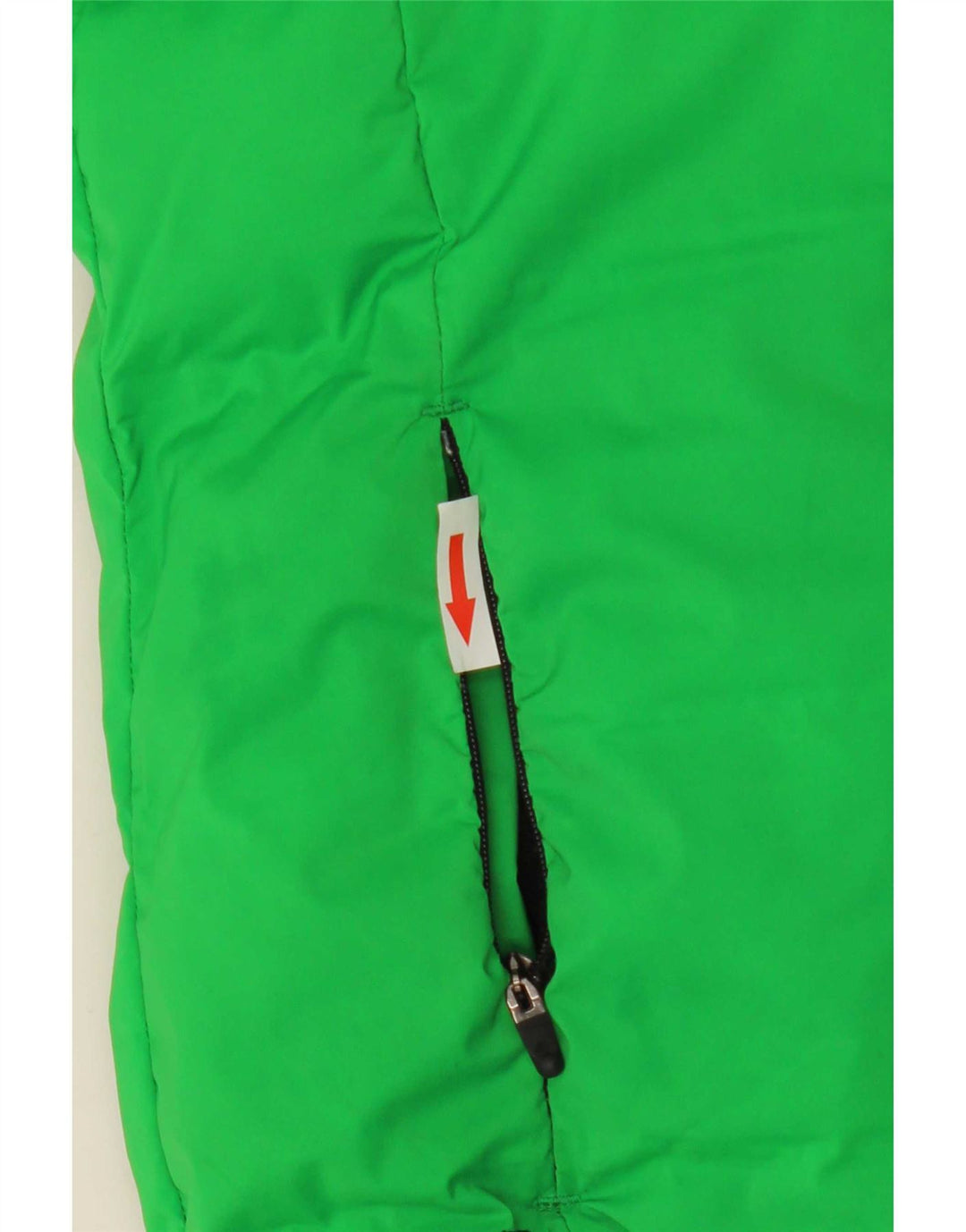 Giacca imbottita con cappuccio da donna Superdry UK 8 Small Verde Poliestere