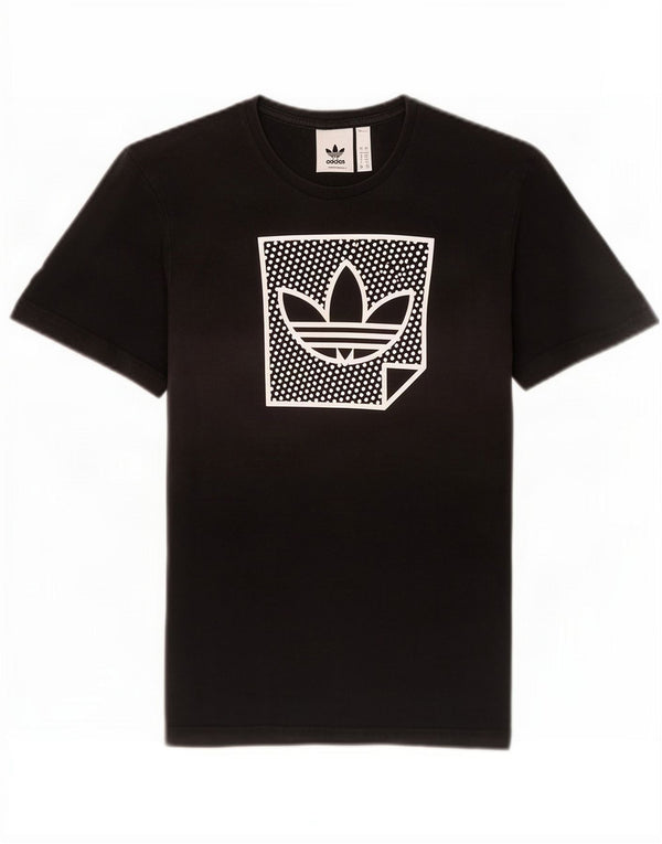Adidas T-shirt grafica da uomo Top Small Nero